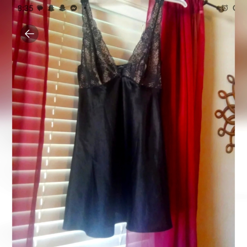 Satin nightgown